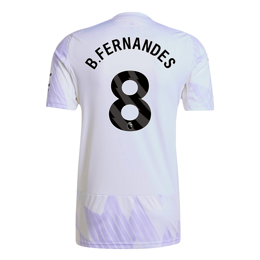 Manchester United B.FERNANDES #8 Away Soccer Fan Jersey 2025/26 - Pro Jersey Shop
