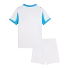 Kids Marseille Home Soccer Jersey Kit (Jersey+Shorts) 2025/26 - Pro Jersey Shop