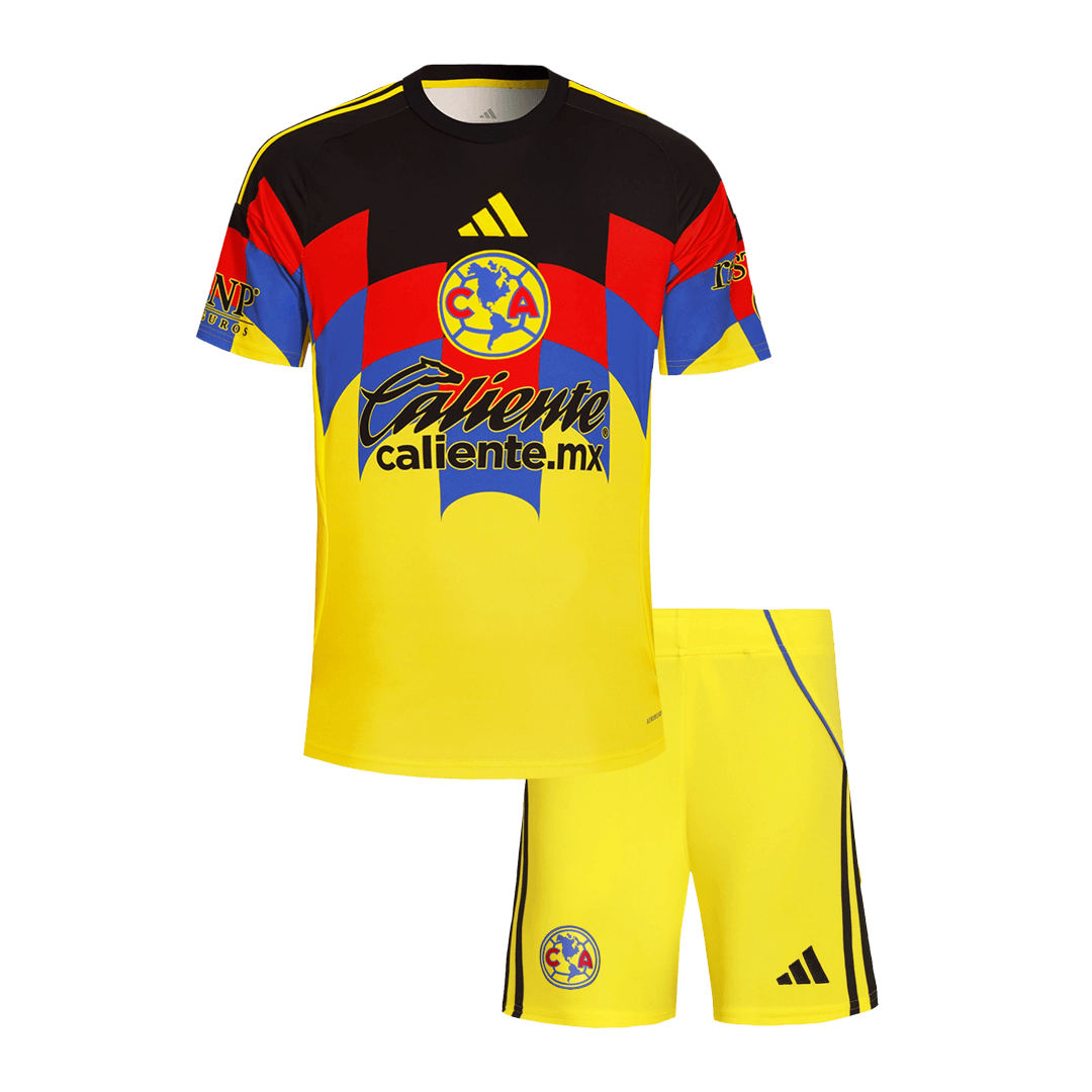 Kids Club America Aguilas Home Soccer Jersey Kit 2025/26 - Pro Jersey Shop