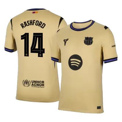 UCL Barcelona RASHFORD #14 Away Soccer Jersey Replica 2025/26 - Pro Jersey Shop