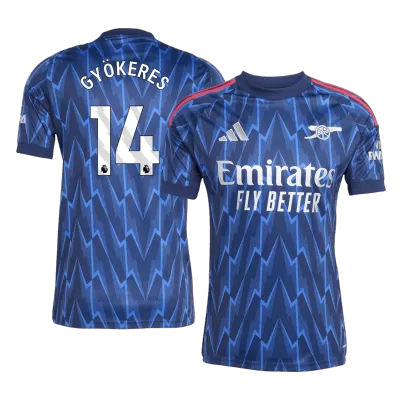 Arsenal GYÖKERES #14 Away Soccer Fan Jersey 2025/26 - Pro Jersey Shop