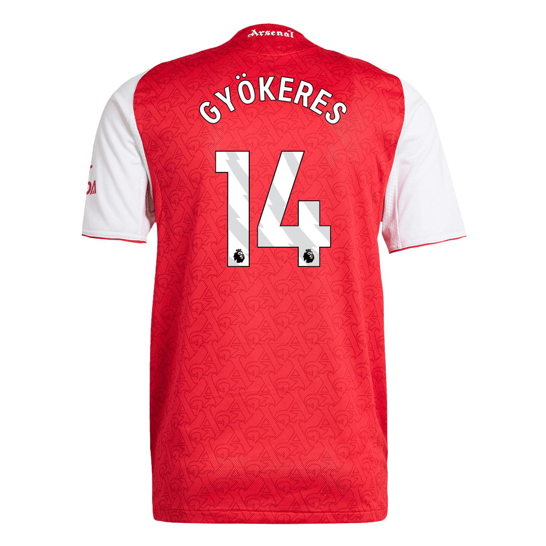 Arsenal GYÖKERES #14 Home Soccer Match Jersey 2025/26 - Pro Jersey Shop