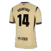UCL Barcelona RASHFORD #14 Away Soccer Jersey Authentic 2025/26 - Pro Jersey Shop