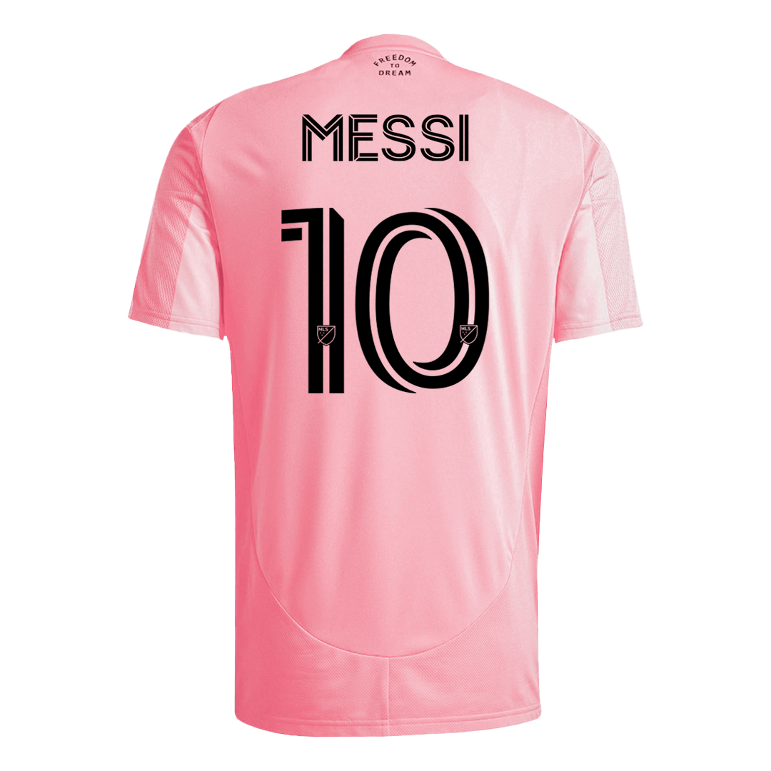 Men's MESSI #10 Inter Miami CF Home Soccer Jersey Shirt 2025 - Fan Version - Pro Jersey Shop