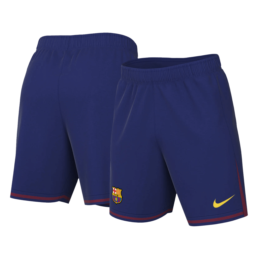 Barcelona Home Soccer Shorts 2025/26 - Pro Jersey Shop