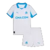 Kids Marseille Home Soccer Jersey Kit (Jersey+Shorts) 2025/26 - Pro Jersey Shop