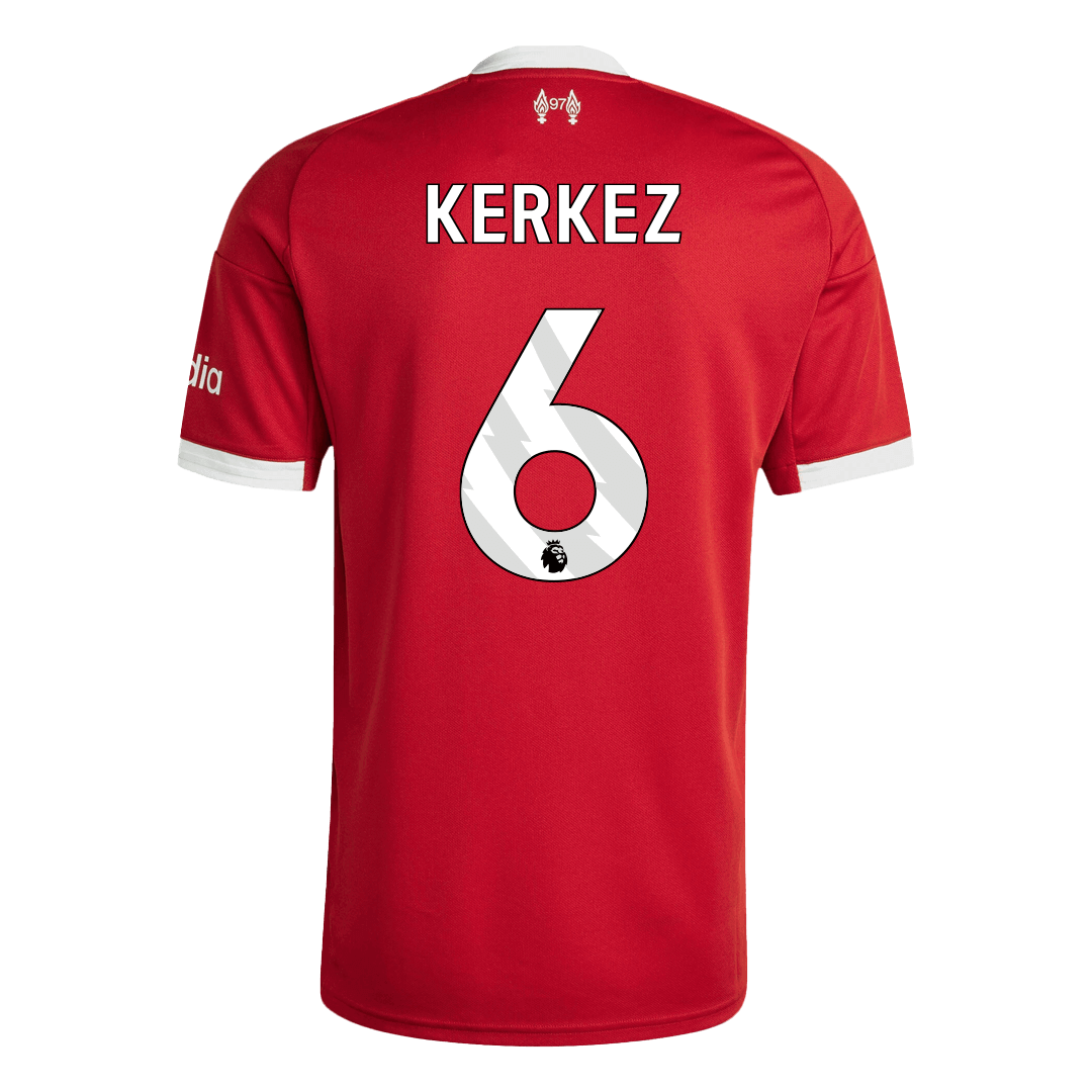 Liverpool KERKEZ #6 Home Soccer Jersey Replica 2025/26 - Pro Jersey Shop