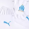 Kids Marseille Home Soccer Jersey Kit (Jersey+Shorts) 2025/26 - Pro Jersey Shop