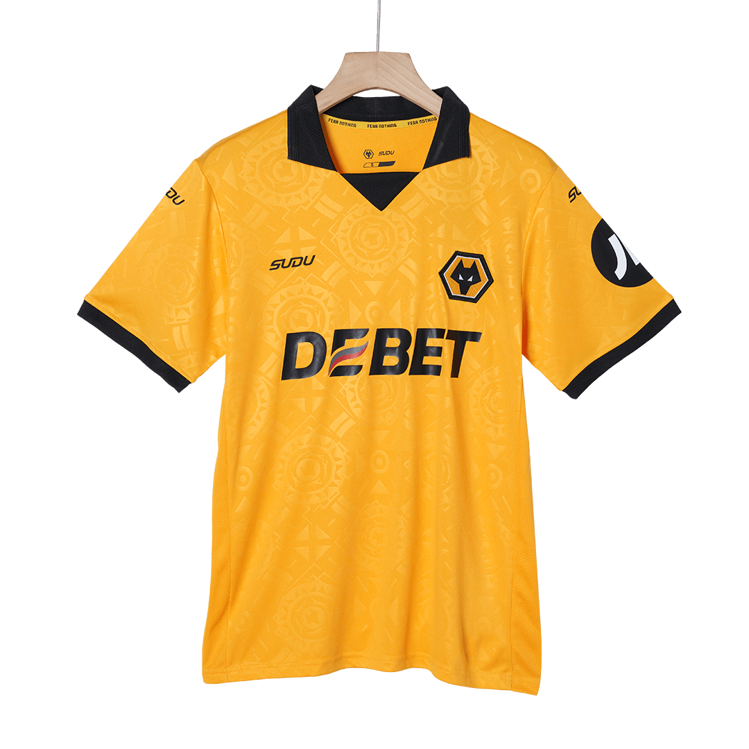 Wolverhampton Wanderers Home Soccer Jersey Replica 2025/26 - Pro Jersey Shop