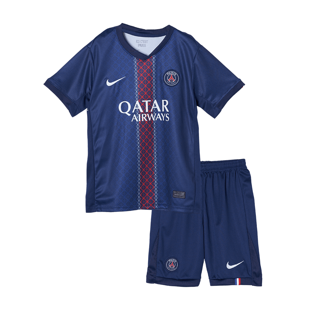 Kids PSG Home Soccer Jersey Kit 2025/26 - Pro Jersey Shop