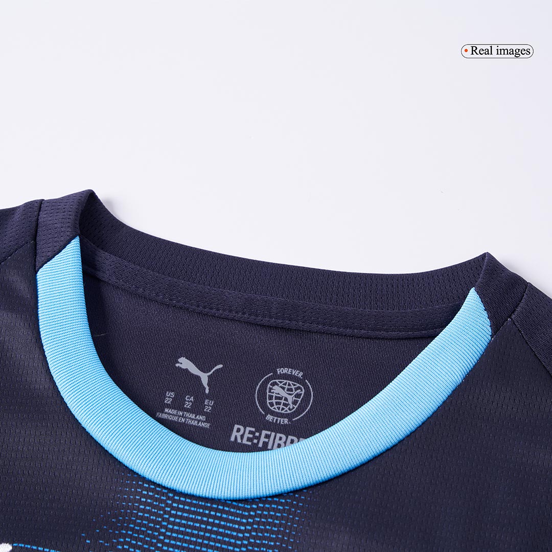 Kids Marseille Away Soccer Jersey Kit 2025/26 - Pro Jersey Shop