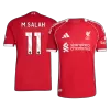 Liverpool M.SALAH #11 Home Soccer Jersey Authentic 2025/26 - Pro Jersey Shop