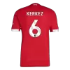 Liverpool KERKEZ #6 Home Soccer Jersey Authentic 2025/26 - Pro Jersey Shop