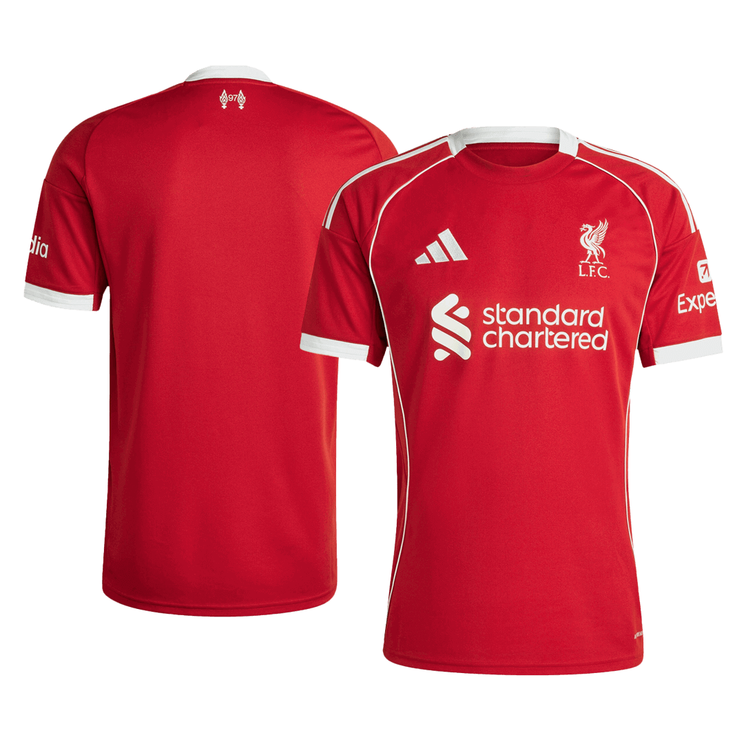 Liverpool Home Soccer Jersey Replica 2025/26 - Pro Jersey Shop