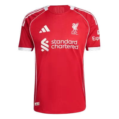 Liverpool Home Soccer Jersey Authentic 2025/26 - Pro Jersey Shop