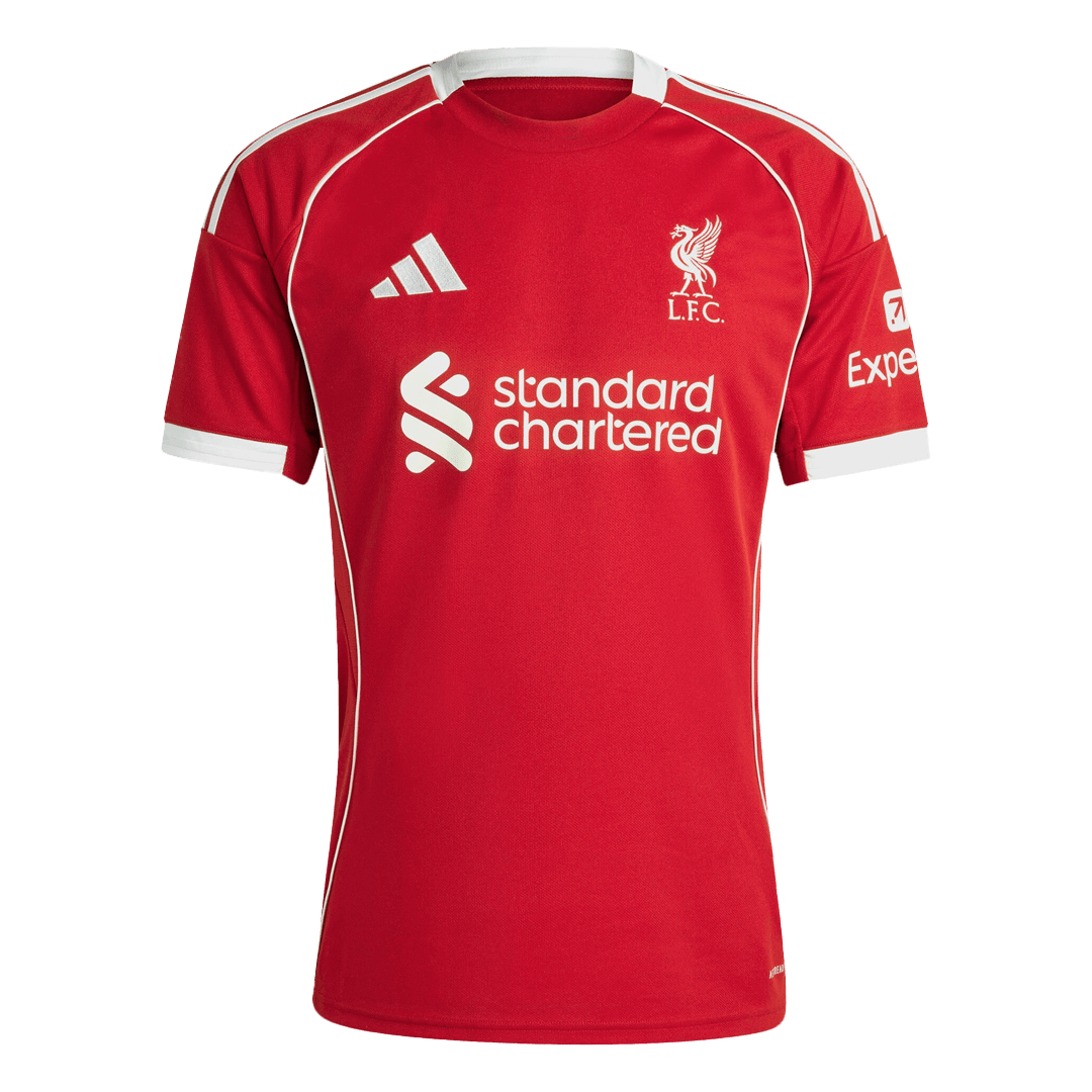 Liverpool Home Soccer Jersey Replica 2025/26 - Pro Jersey Shop