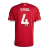 Liverpool VIRGIL #4 Home Soccer Jersey Replica 2025/26 - Pro Jersey Shop