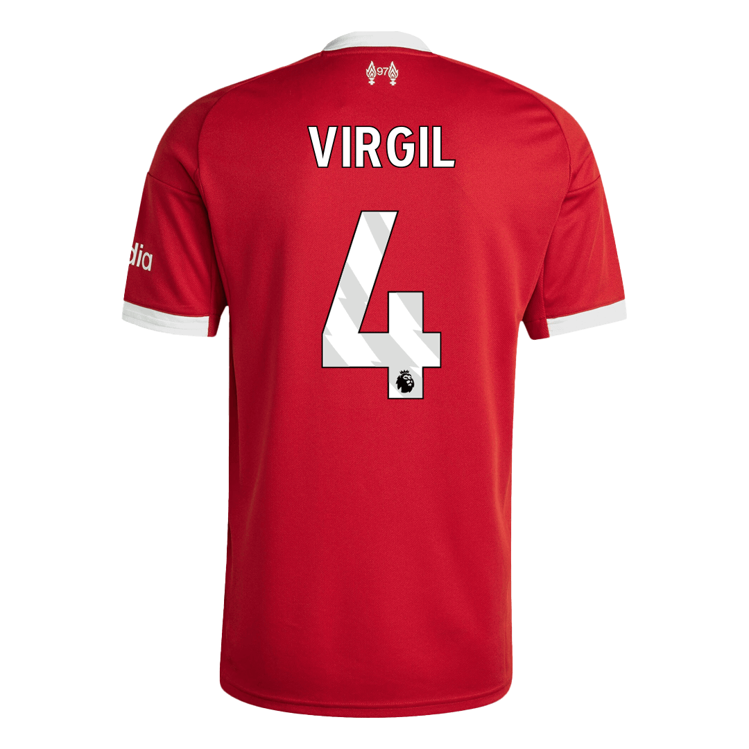 Liverpool VIRGIL #4 Home Soccer Jersey Replica 2025/26 - Pro Jersey Shop