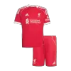Kids Liverpool Home Soccer Jersey Kit (Jersey+Shorts) 2025/26 - Pro Jersey Shop