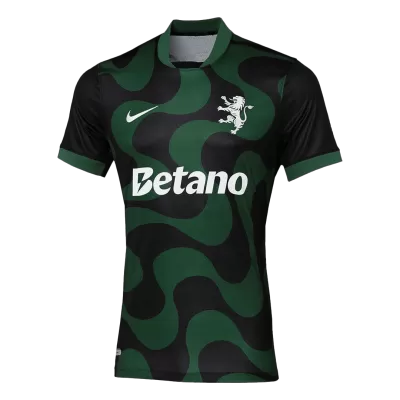 Sporting CP Alternative Soccer Jersey 25/26 Black - Pro Jersey Shop