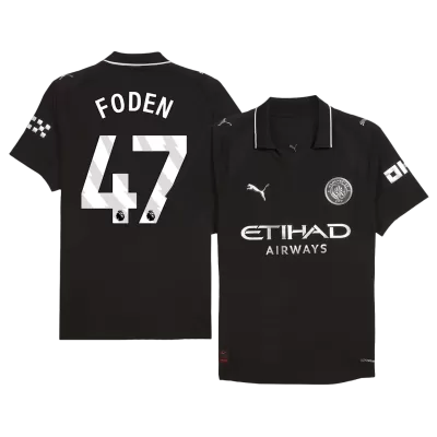 Manchester City FODEN #47 Away Soccer Jersey Authentic 2025/26 - Pro Jersey Shop