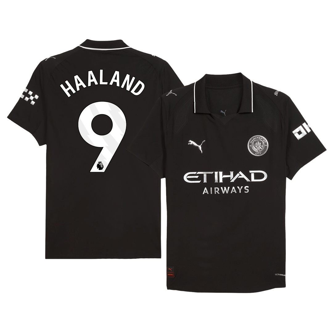 Manchester City HAALAND #9 Away Soccer Match Jersey 2025/26 - Pro Jersey Shop