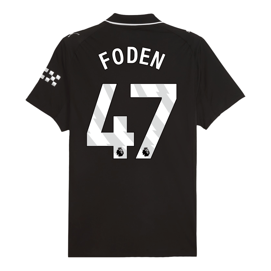 Manchester City FODEN #47 Away Soccer Match Jersey 2025/26 - Pro Jersey Shop