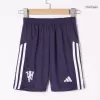 Kids Manchester United Away Soccer Jersey Kit (Jersey+Shorts) 2025/26 - Pro Jersey Shop