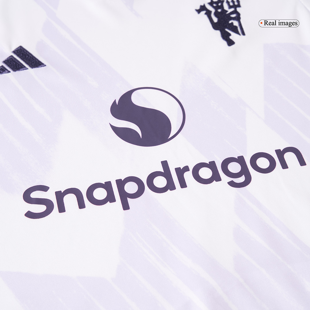 Kids Manchester United Away Soccer Jersey Kit 2025/26 - Pro Jersey Shop