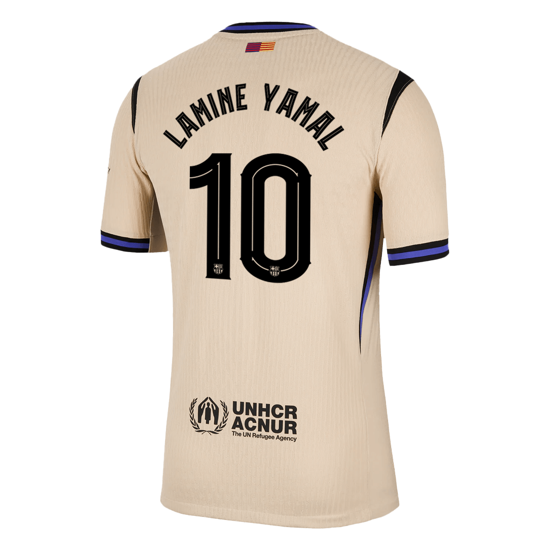 Barcelona LAMINE YAMAL #10 Away Soccer Match Jersey 2025/26 UCL - Pro Jersey Shop