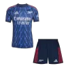 Arsenal Away Soccer Jersey Kit(Jersey+Shorts) 2025/26 Blue - Pro Jersey Shop