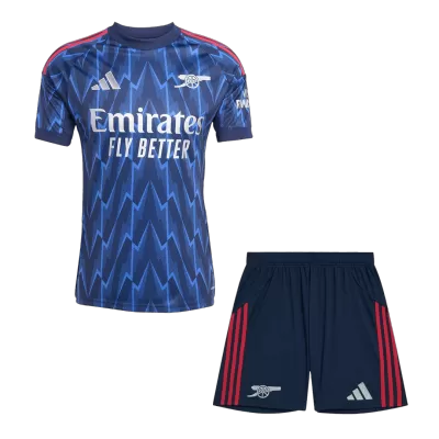 Arsenal Away Soccer Jersey Kit(Jersey+Shorts) 2025/26 Blue - Pro Jersey Shop
