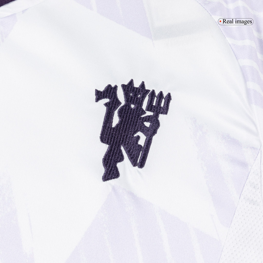 Manchester United Away Soccer Long Sleeves Fan Jersey 2025/26 - Pro Jersey Shop