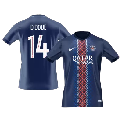 PSG D.DOUÉ #14 Home Soccer Jersey Replica 2025/26 - Pro Jersey Shop