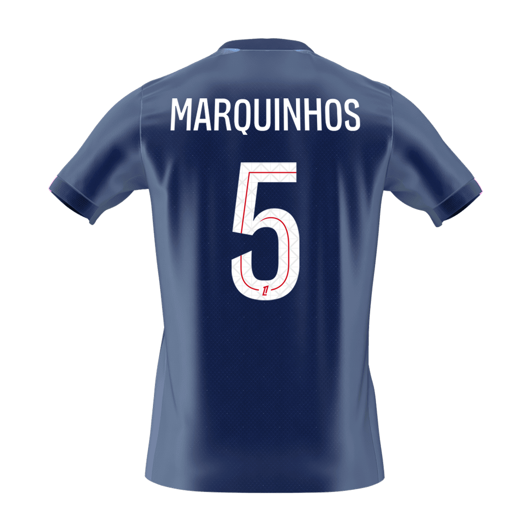 PSG MARQUINHOS #5 Home Soccer Fan Jersey 2025/26 - Pro Jersey Shop