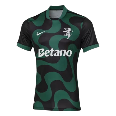 Sporting CP Alternative Soccer Jersey 25/26 Black - Pro Jersey Shop