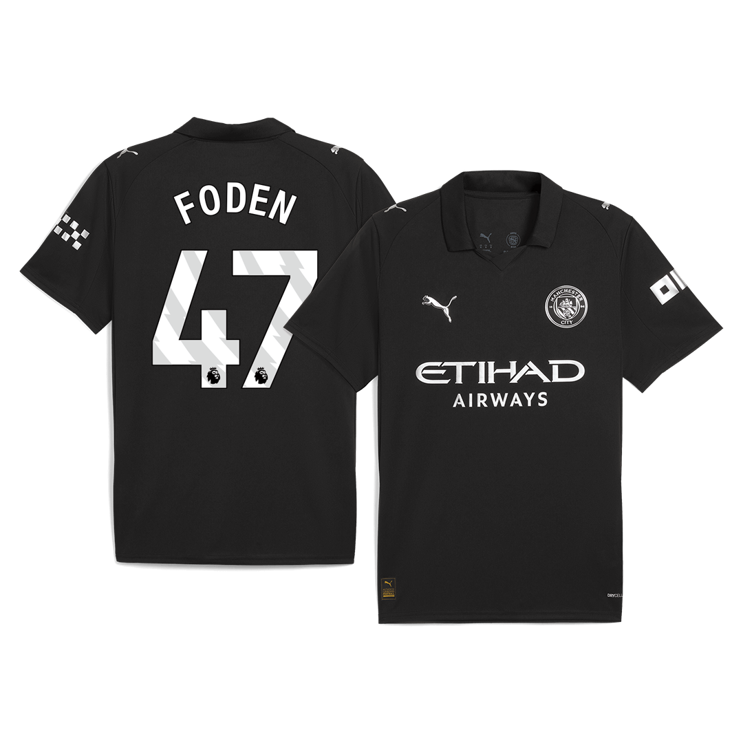 Manchester City FODEN #47 Away Soccer Fan Jersey 2025/26 - Pro Jersey Shop