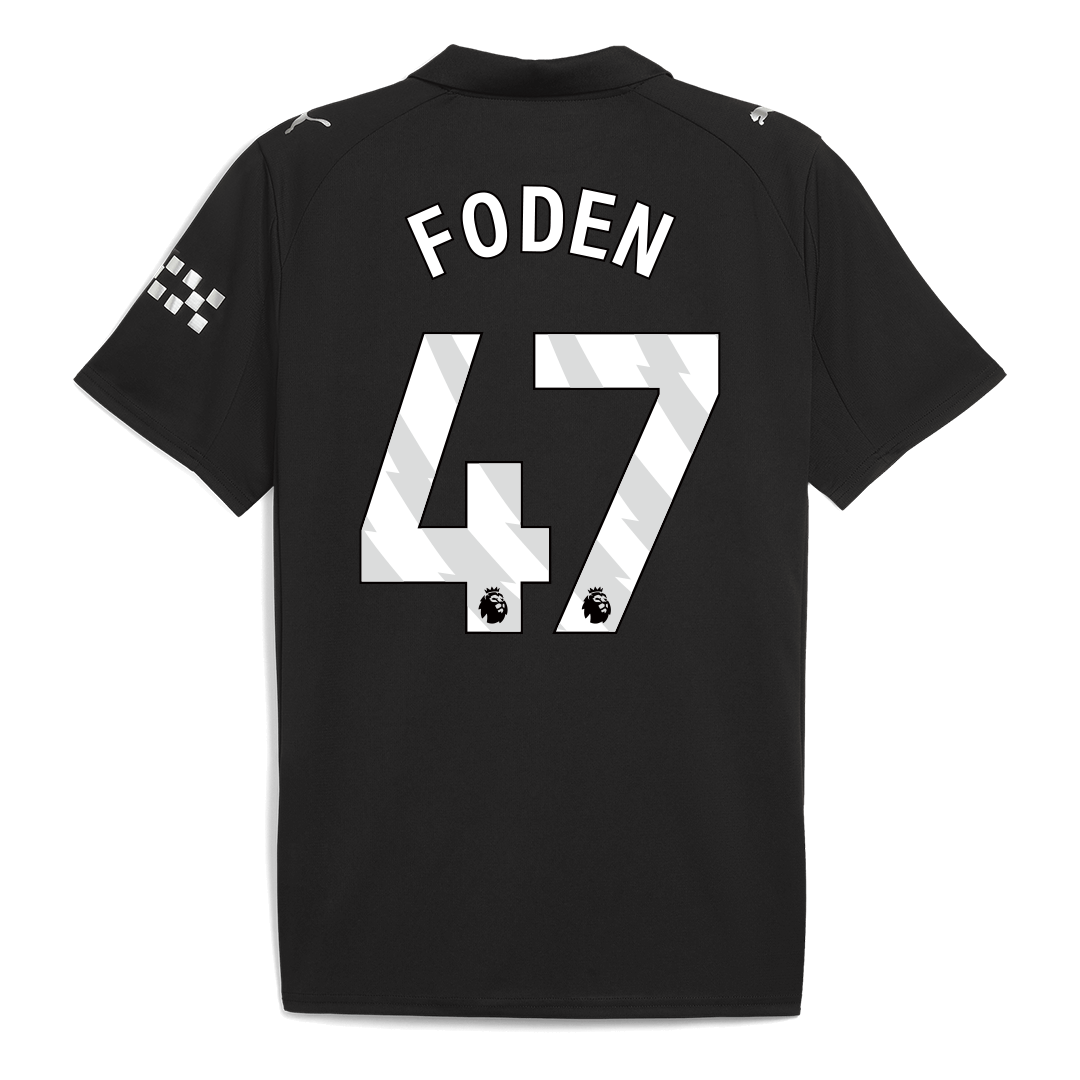 Manchester City FODEN #47 Away Soccer Fan Jersey 2025/26 - Pro Jersey Shop