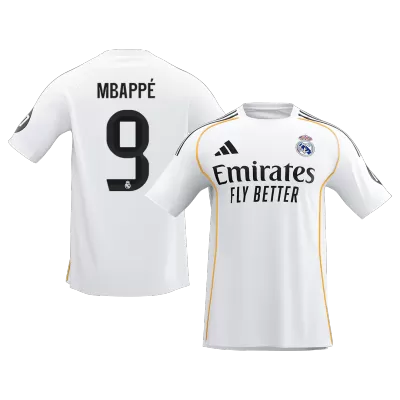 Real Madrid MBAPPÉ #9 Home Soccer Jersey Replica 2025/26 - Pro Jersey Shop