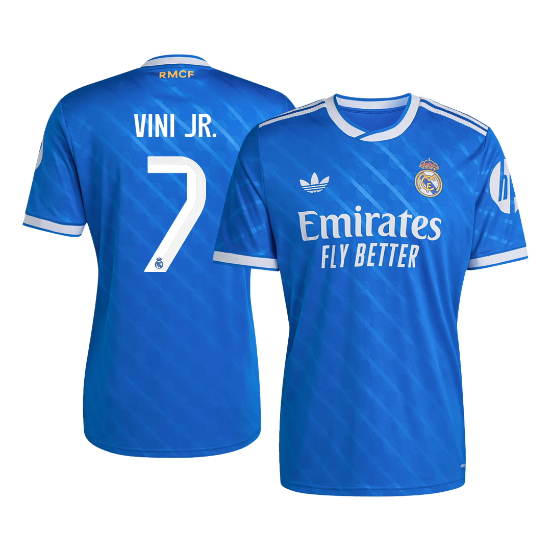 Real Madrid VINI JR. #7 Third Away Soccer Fan Jersey 2025/26 - Pro Jersey Shop