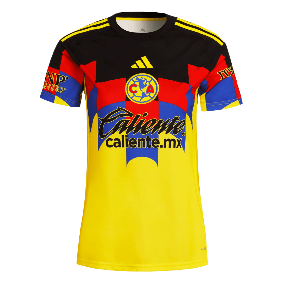 Women Club America Aguilas Home Soccer Jersey 2025/26 - Pro Jersey Shop