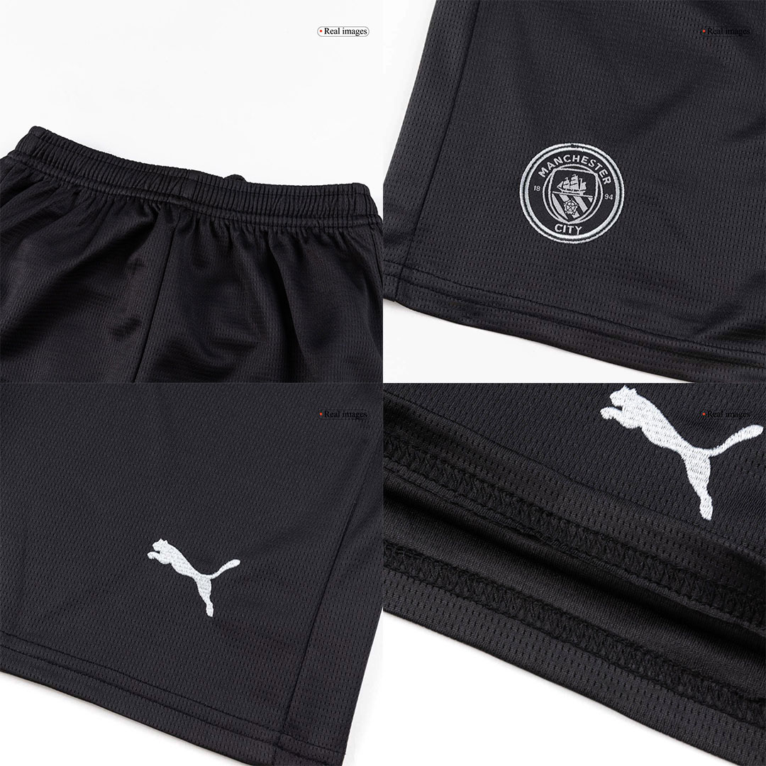 Kids Manchester City Away Soccer Jersey Full Kit 2025/26 - Pro Jersey Shop