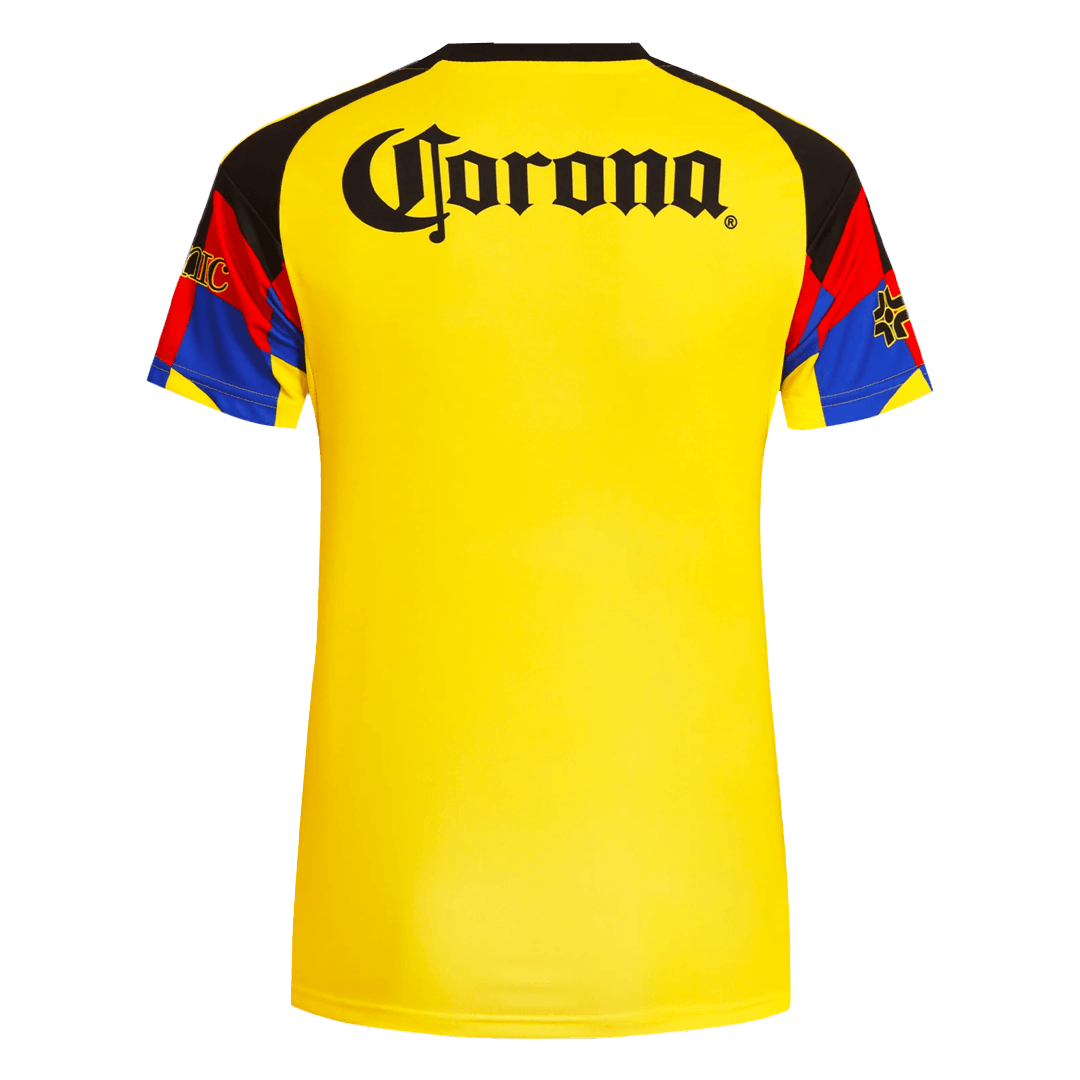 Women Club America Aguilas Home Soccer Jersey 2025/26 - Pro Jersey Shop