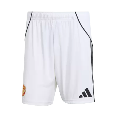 Manchester United Home Soccer Shorts 2025/26 - Pro Jersey Shop