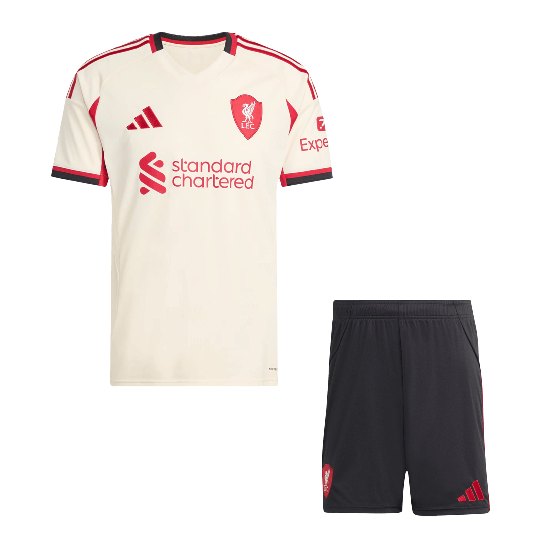 Liverpool Away Soccer Fan Jersey Kit 2025/26 - Pro Jersey Shop