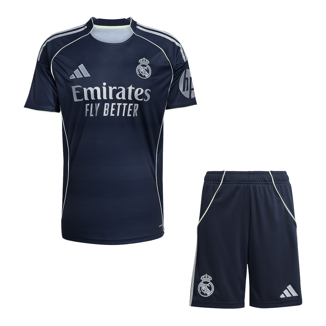 Real Madrid Away Soccer Fan Jersey Kit 2025/26 - Pro Jersey Shop