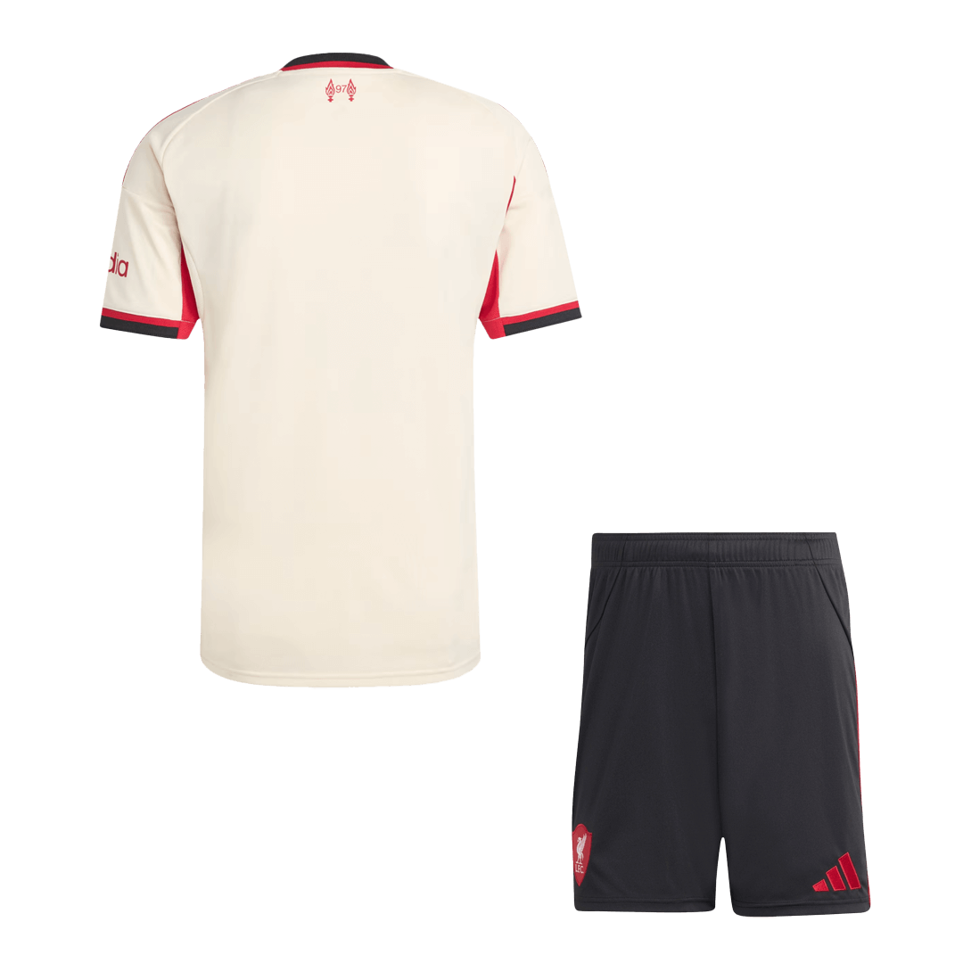 Liverpool Away Soccer Fan Jersey Kit 2025/26 - Pro Jersey Shop
