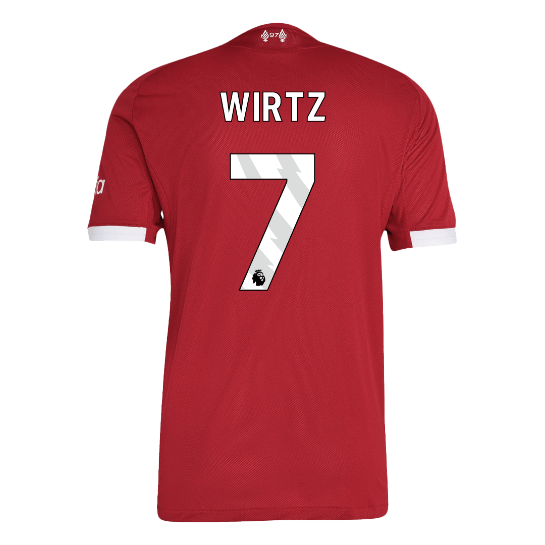 Liverpool WIRTZ #7 Home Soccer Jersey Authentic 2025/26 - Pro Jersey Shop