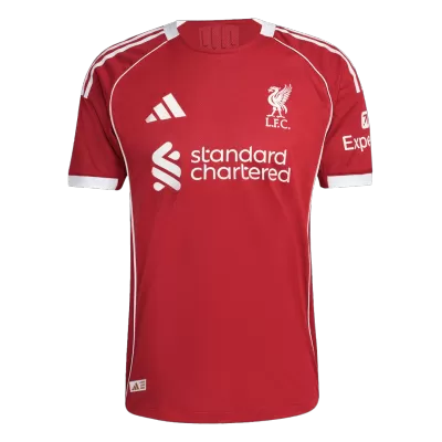 Liverpool Home Soccer Jersey Authentic 2025/26 - Pro Jersey Shop