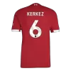 Liverpool KERKEZ #6 Home Soccer Jersey Authentic 2025/26 - Pro Jersey Shop
